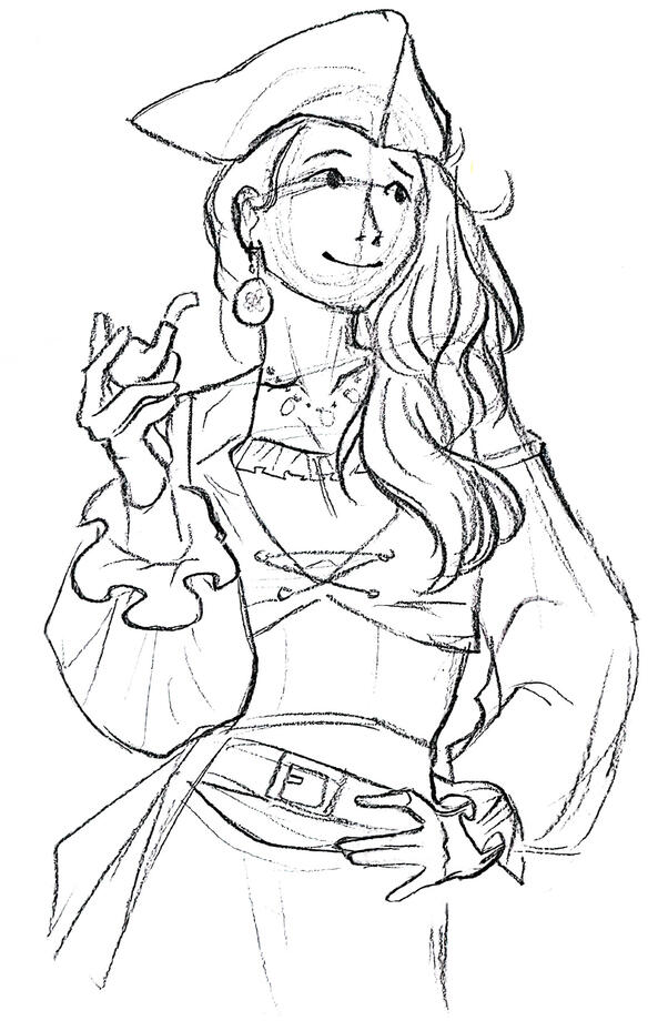 Pirate Sketch