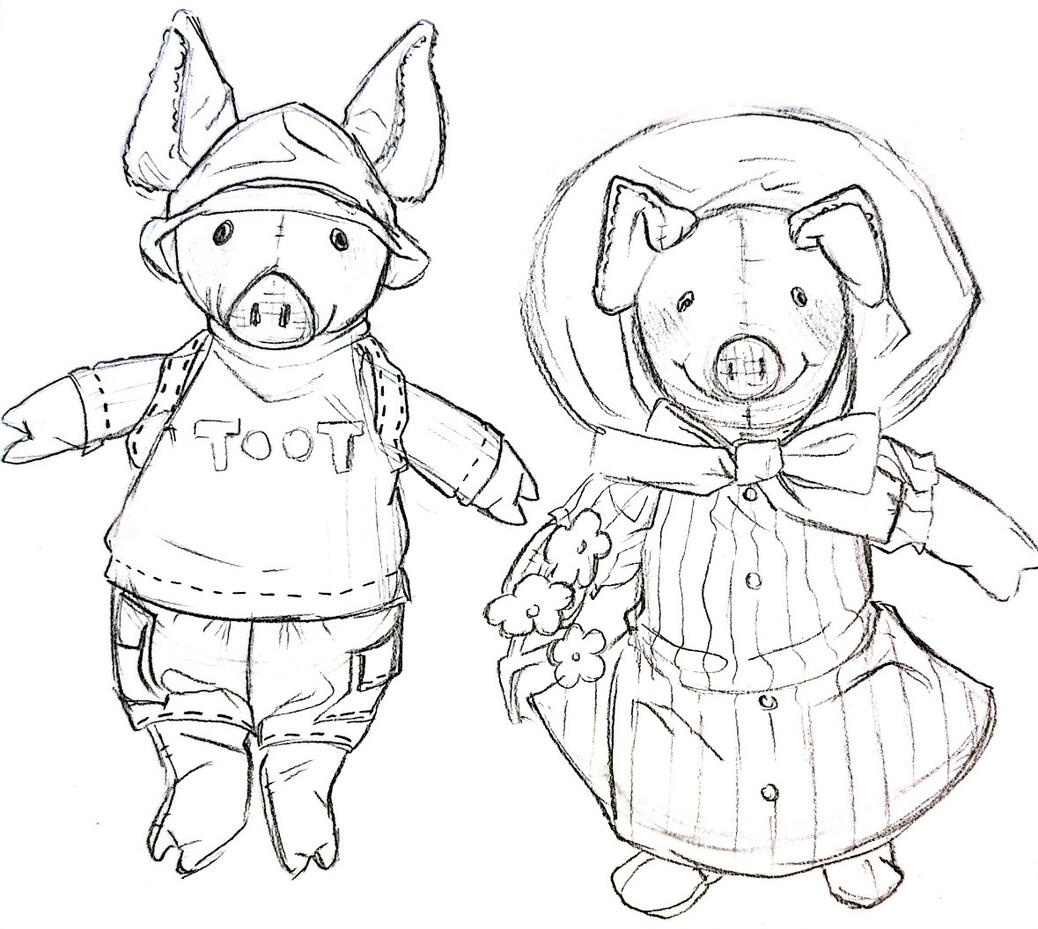 Plush Sketches