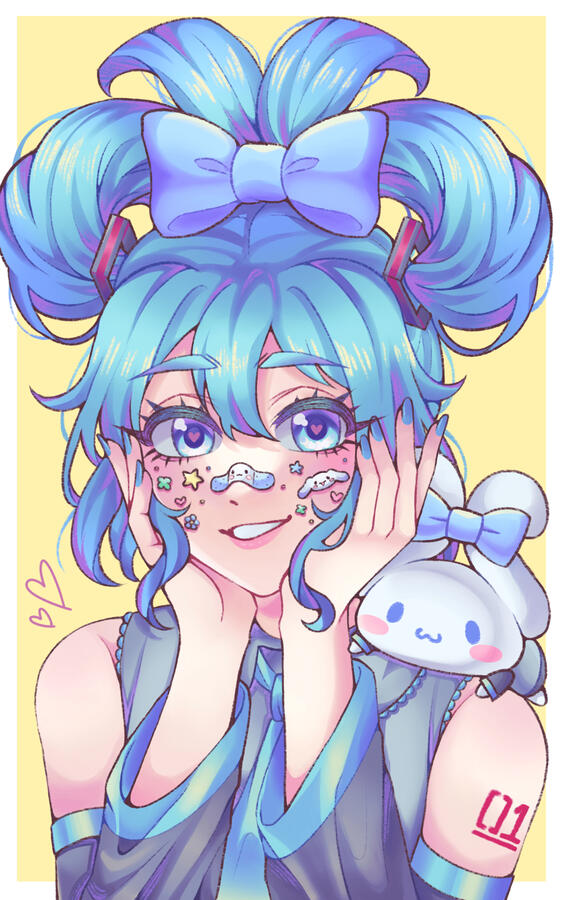 Cinnamoroll x Miku