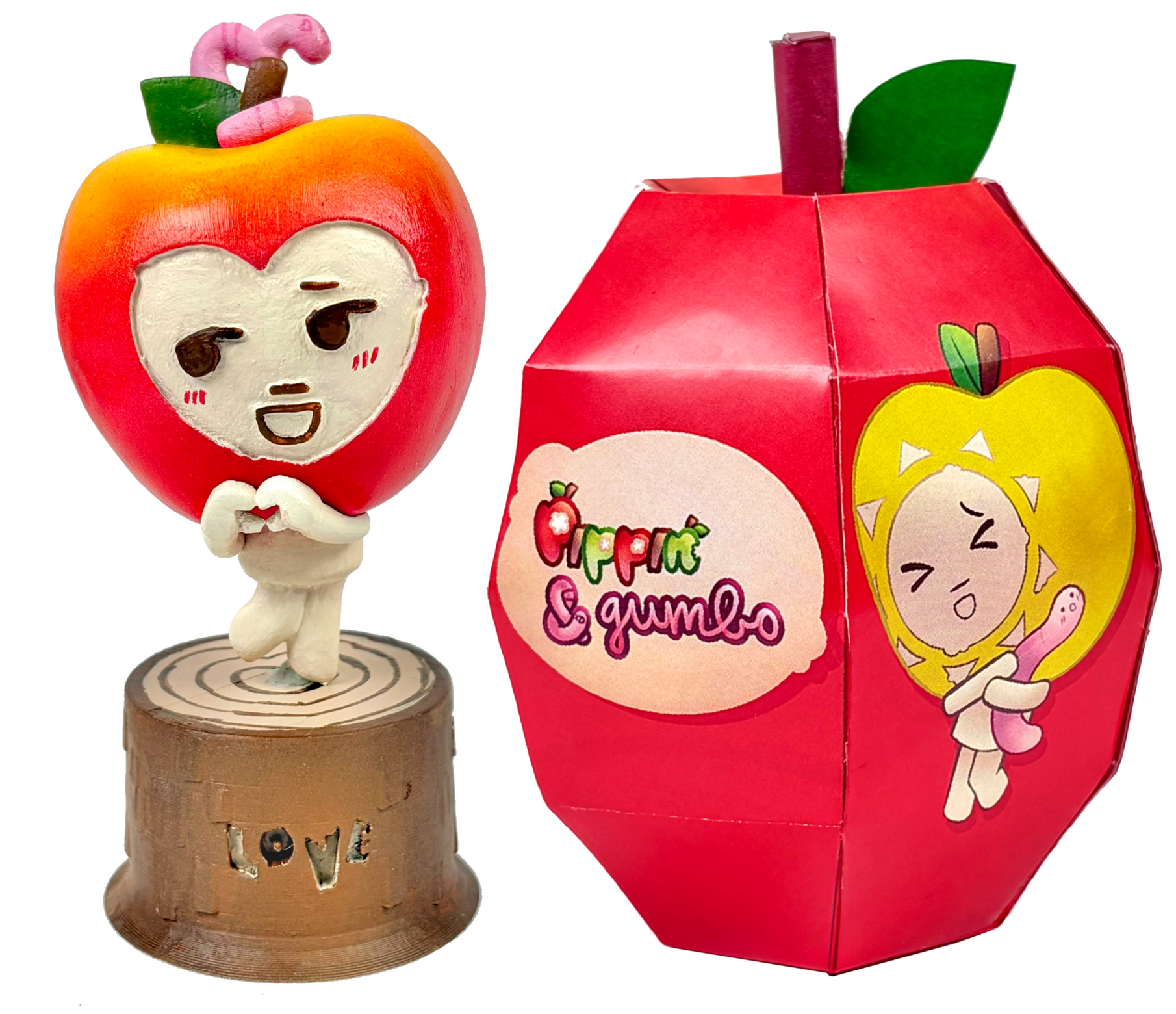"Love" Figure with Packaging